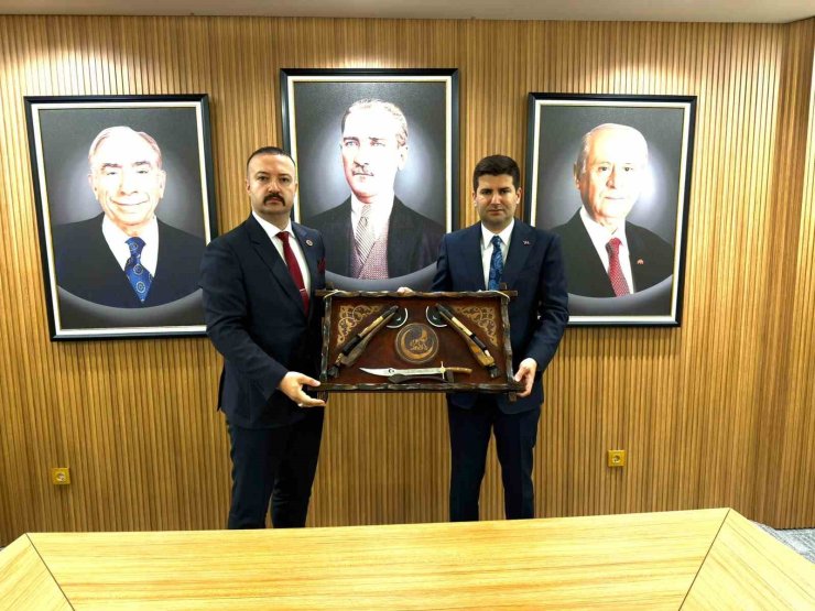 Ülkü Ocakları İl Başkanı Emirler’den MHP lideri Bahçeli’ye ziyaret