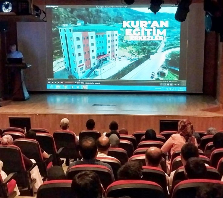 Simav’da Kur’an Eğitim Merkezleri tanıtım toplantısı düzenlendi
