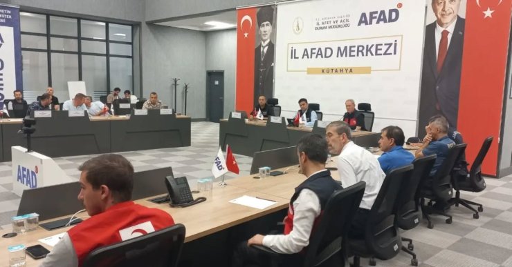 Kütahya’da deprem tatbikatı