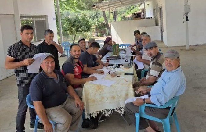 Muğla’da üreticilere destekler anlatıldı, yangın uyarısı yapıldı