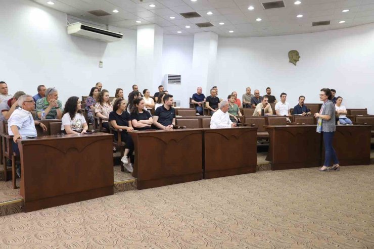 Nazilli Belediyesi hizmet içi eğitimlerine devam ediyor