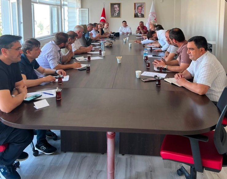 Emet’te sene sonu müdürler kurulu toplantısı gerçekleştirildi