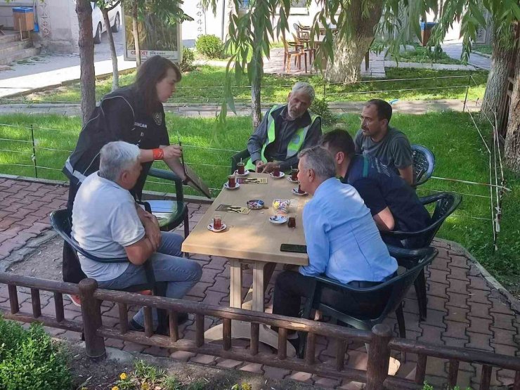 Erzincan’da uyuşturucuyla mücadelede bilgilendirme çalışmaları sürüyor