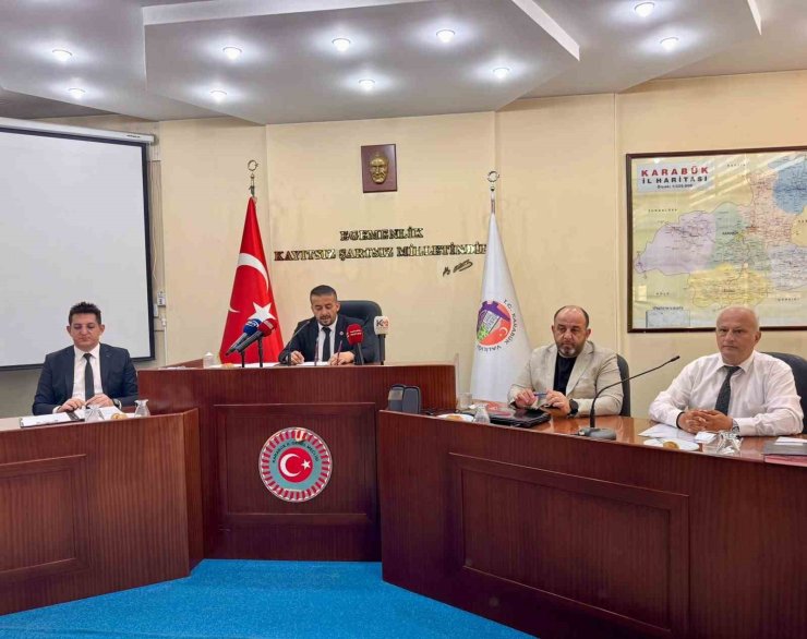 Karabük’te yaz dönemi su ihtiyacına yönelik tedbirler artırıldı
