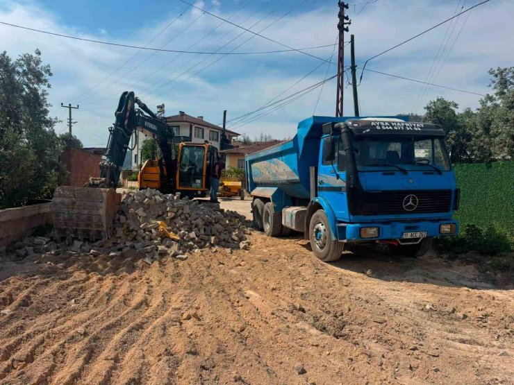 Bilecik’te köyün altyapısını değiştirecek yatırım başladı