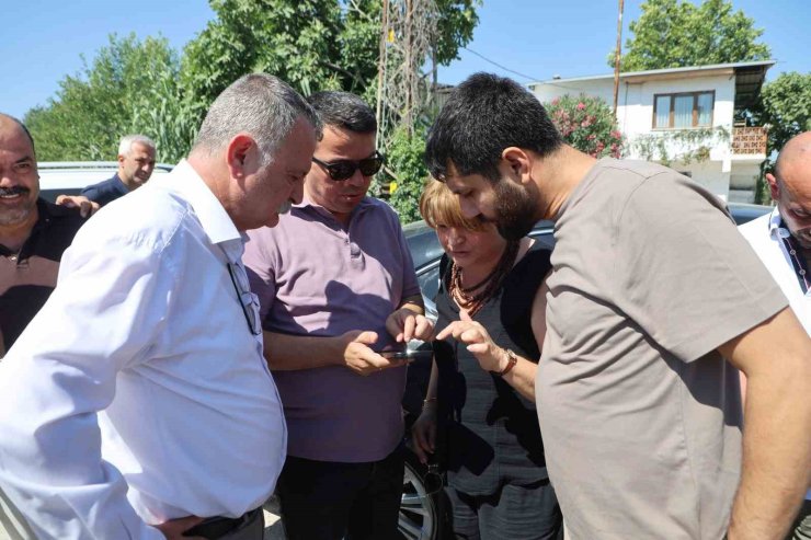 Başkan Balaban’dan mahalle mesaisi
