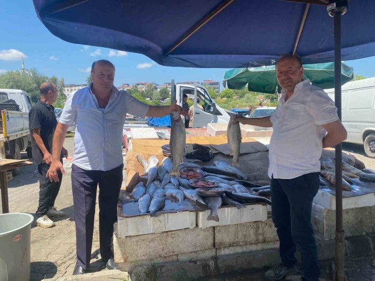 Çarşambalı balıkçı ikizler 40 yıldır aynı tezgahta