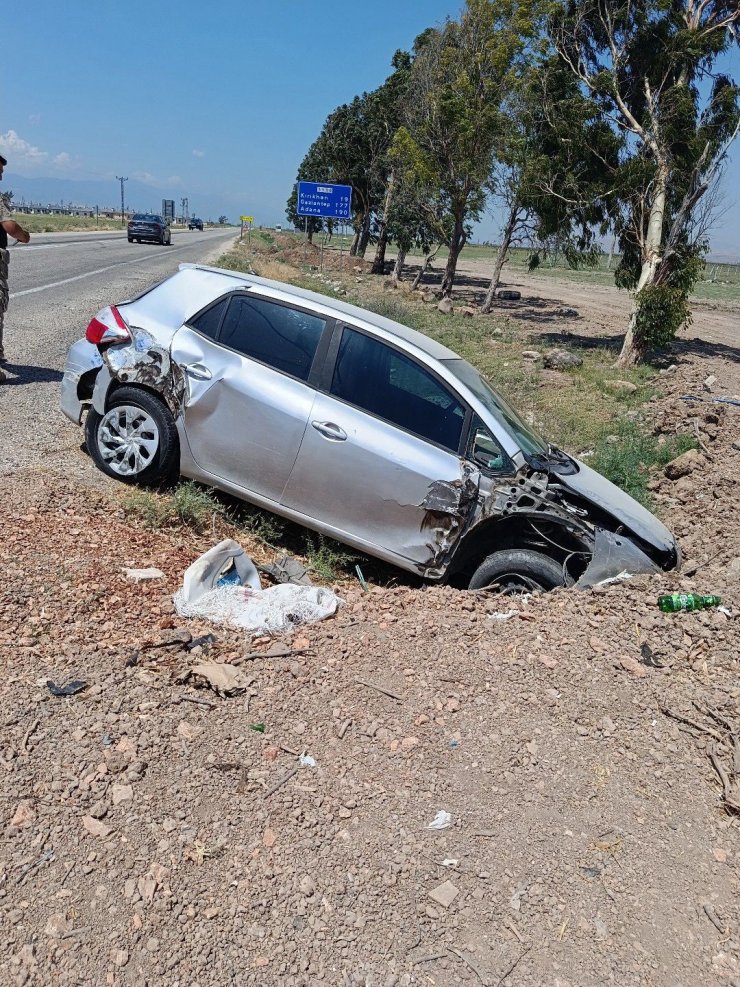 Kumlu’da trafik kazası: 1 yaralı