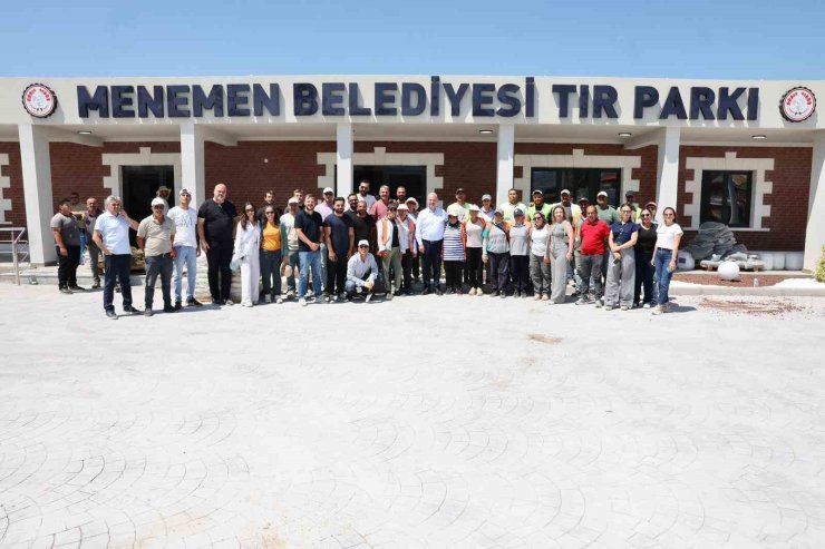Uzun yol şoförlerine Menemen’de otel konforunda tesis