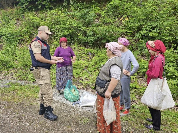 Ordu’da jandarmadan kadınlara KADES tanıtımı