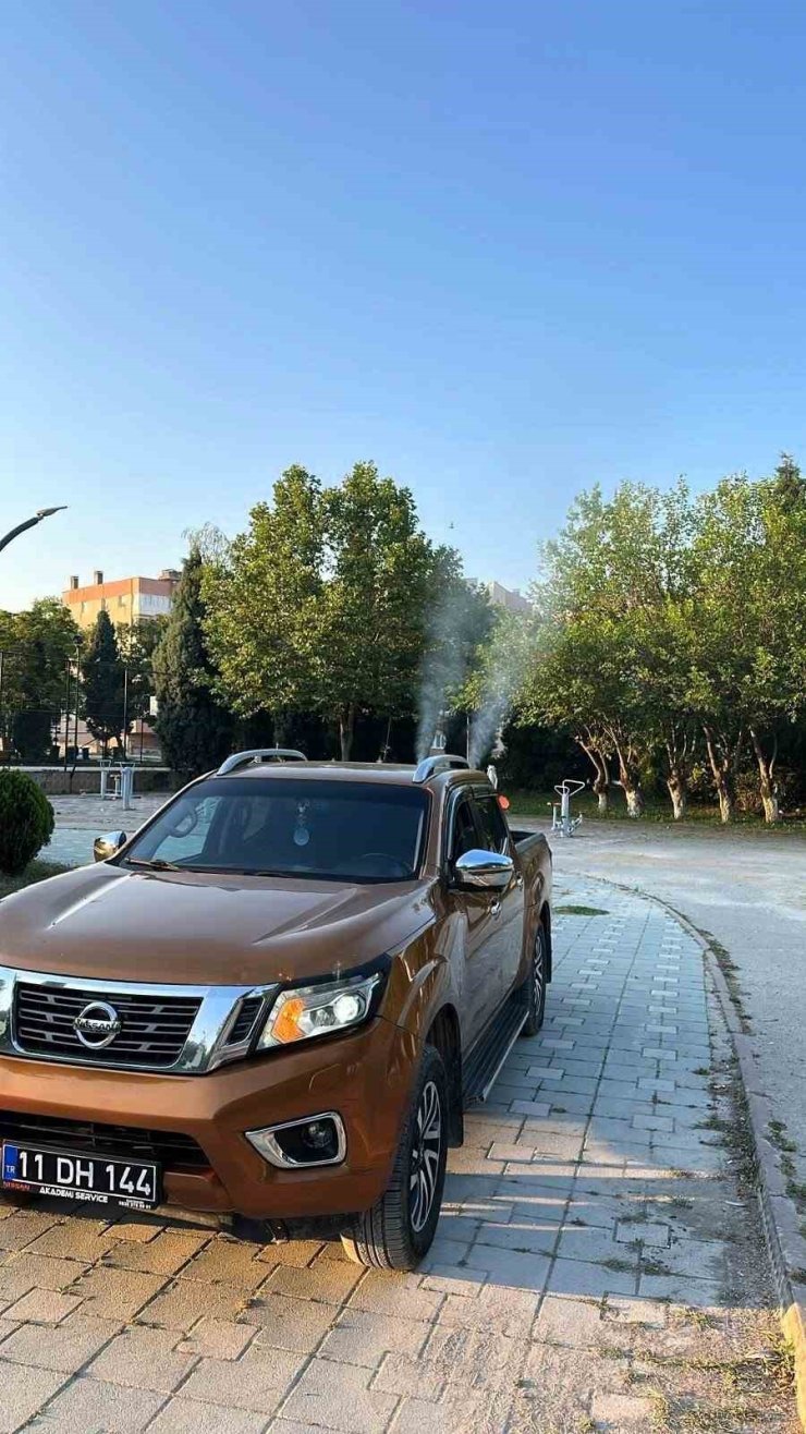 Bilecik’te haşerelere karşı ilaçlama çalışması