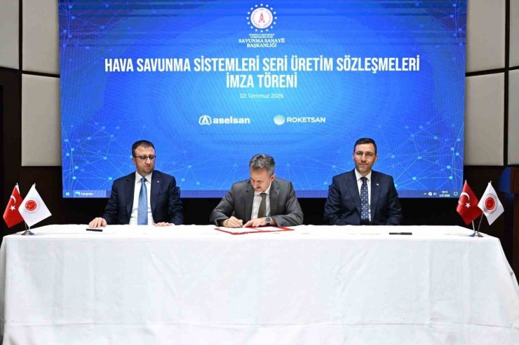 Savunma Sanayii Başkanı Görgün: "ASELSAN ve ROKETSAN ile HİSAR-A ve HİSAR-O hava savunma sistemleri ilave seri üretim sözleşmelerini imza altına aldık"