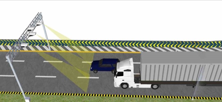 Kocaeli’deki 4 ana arterde kamyon ve tır trafiği 7/24 elektronik olarak izlenecek