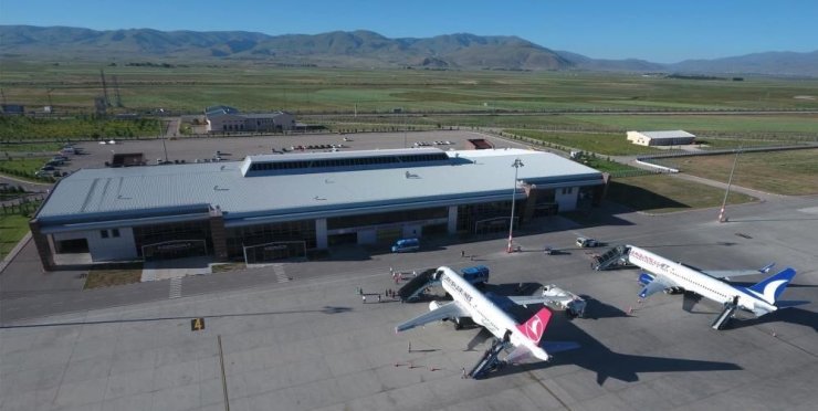 Erzurum Havalimanı’ndan 6 ayda 634 bin 770 kişi uçtu