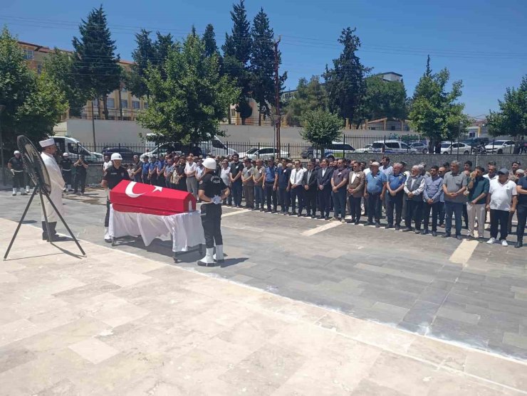 Gaziantep’te polis memuru son yolculuğuna uğurlandı
