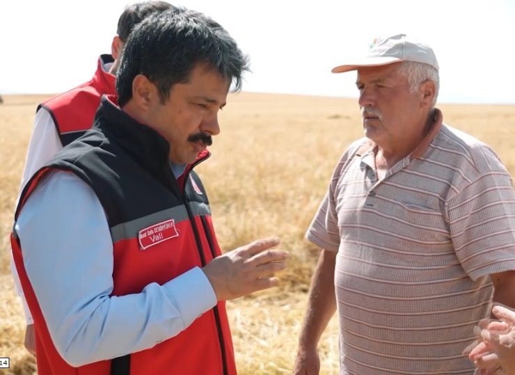 Kırşehir’de arpa ve buğdayda hasat başladı