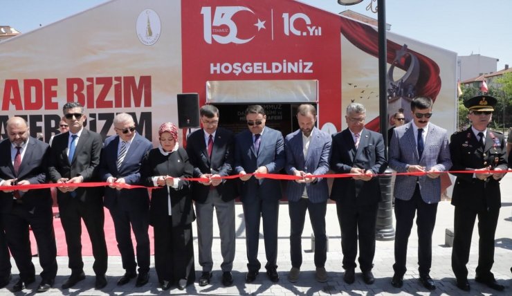 15 Temmuz’un hafızası Kütahya Zafer Meydanı’nda yaşatılıyor