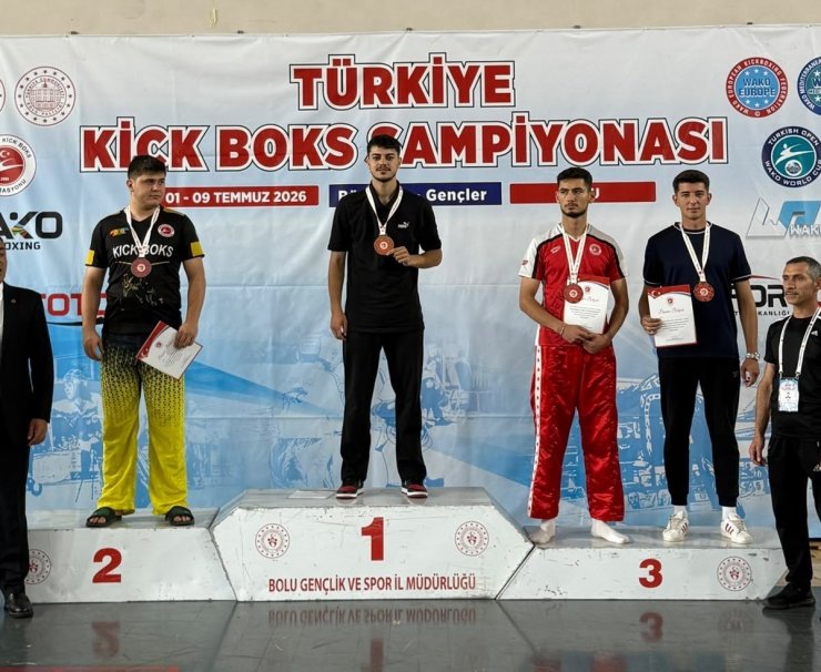Vanlı sporcu Alim Yönten Türkiye şampiyonu oldu