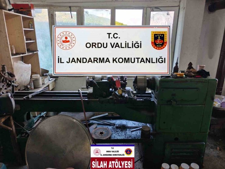Ordu’da kaçak silah atölyelerine operasyon: 7 gözaltı