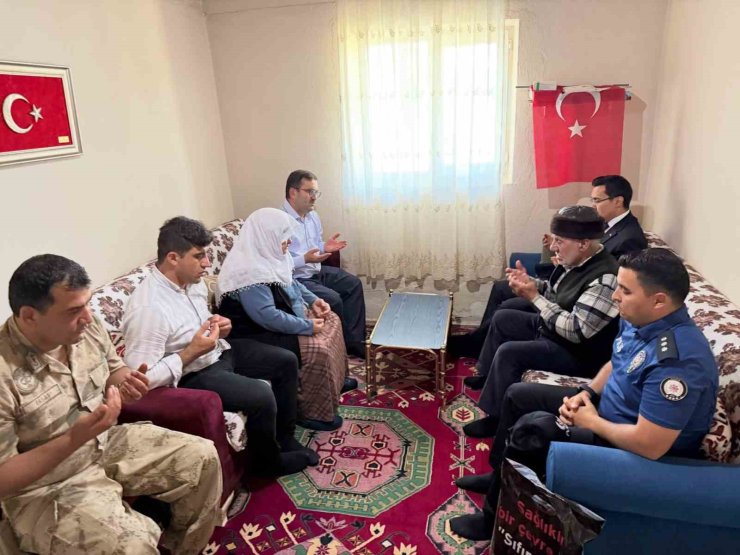Akyaka’da 15 Temmuz’da şehit aileleri ve gazilere vefa ziyareti