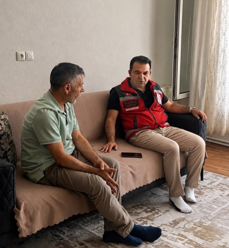 Şehit ailesine vefa ziyareti