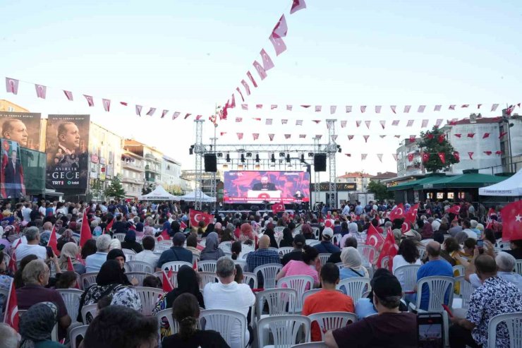 Ümraniye’de 15 Temmuz’un 10’uncu yılında milli birlik ve beraberlik ruhu
