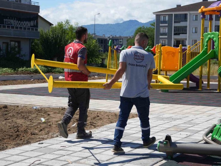 Vatandaş istedi park yapıldı