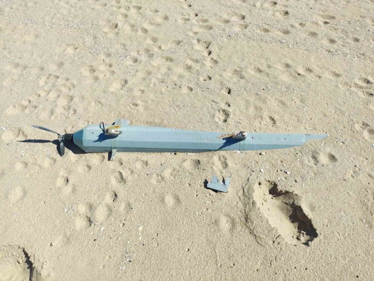 İstanbul Karaburun sahilinde üzerinde patlayıcı madde bulunan insansız hava aracı bulundu