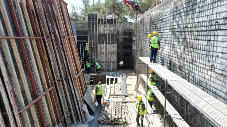 Büyükşehir’den Demirtaş’a 10 bin metreküplük yeni su deposu