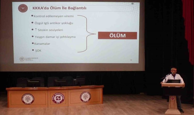 Elazığ’da sağlık çalışanlarına KKKA eğitimi