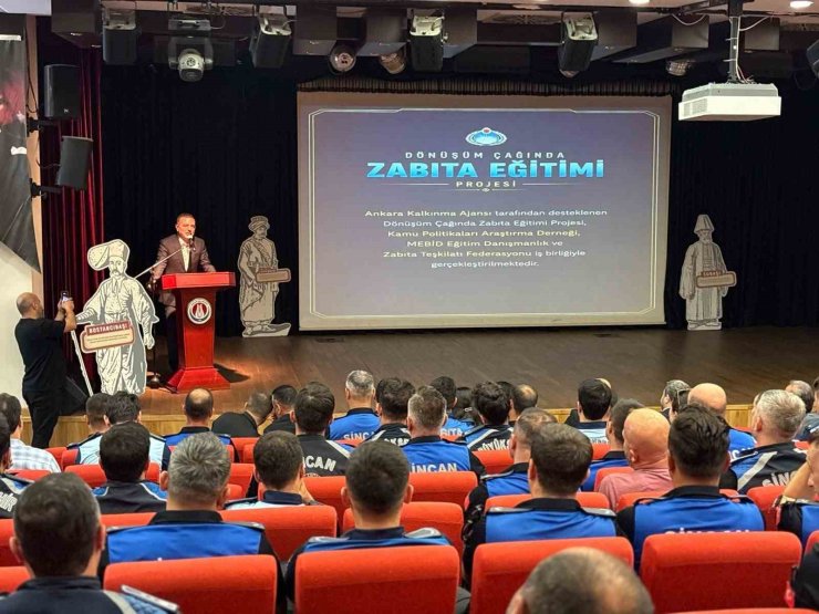 Sincan Belediyesi’nden zabıta personeline mesleki gelişim eğitimi
