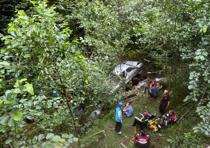 Trabzon’da trafik kazası: 1 ölü, 5 yaralı
