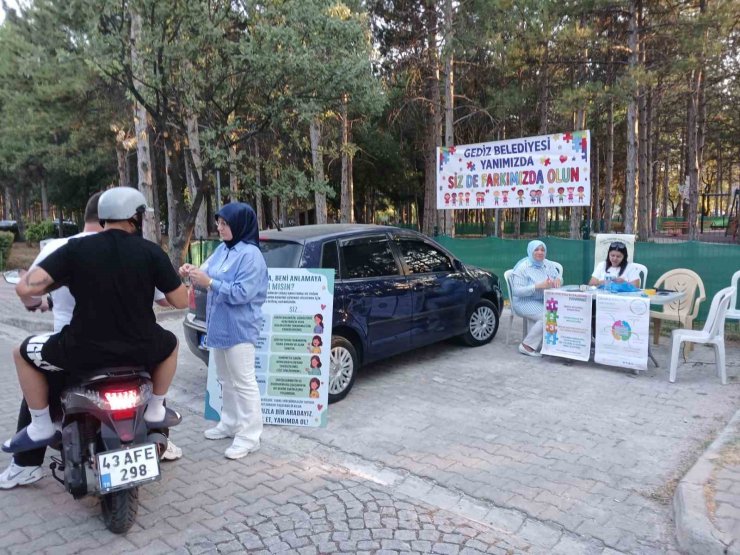 Gediz Tarhana Festivalinde duygulandıran farkındalık