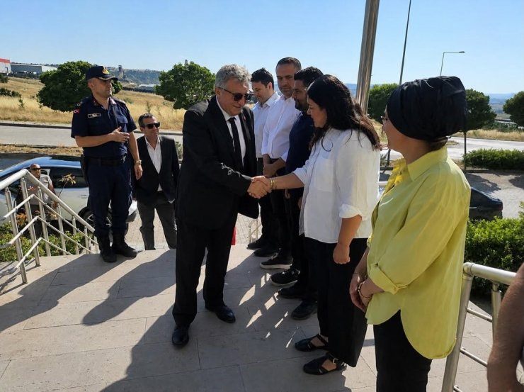 Kaymakam Helvacı, OSB bölgesinde incelemede bulundu