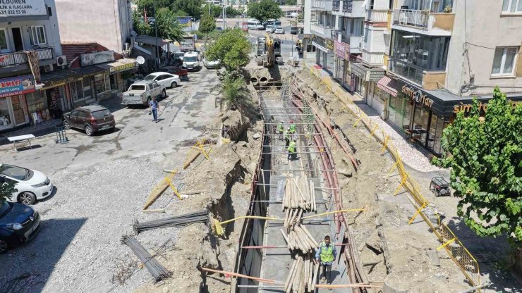 Aydın Büyükşehir’den Söke’de altyapı yatırımı