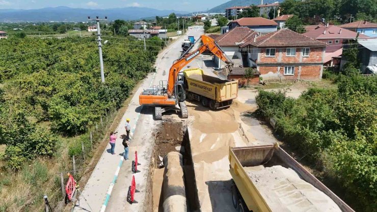 Düzce’de içme suyu şebekesi yenileniyor