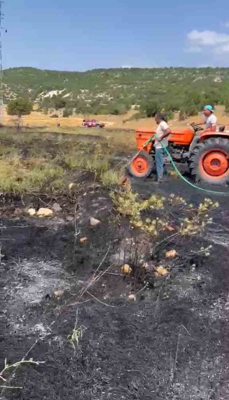 Kütahya’da orman yangını paniğe sebep oldu