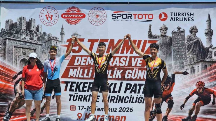 Kayserili patencilerden Karaman’da 7 madalya