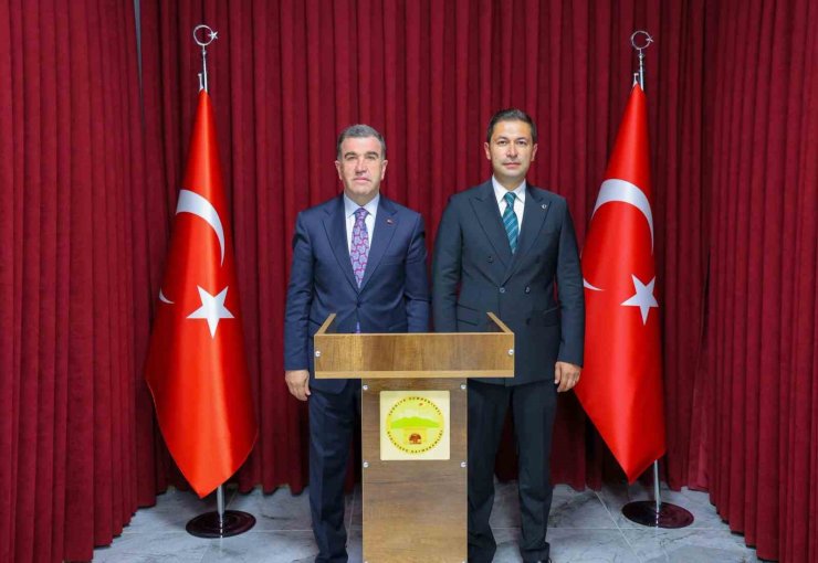 Vali Eldivan’dan Kaymakam Yıldırım’a hayırlı olsun ziyareti