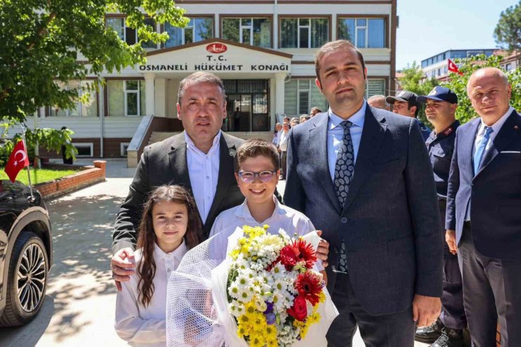 Vali Sözer, Osmaneli’ndeki kamu yatırımlarını değerlendirdi