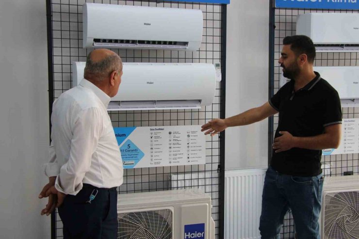 Van’da kavurucu sıcaklar klima satışlarını artırdı