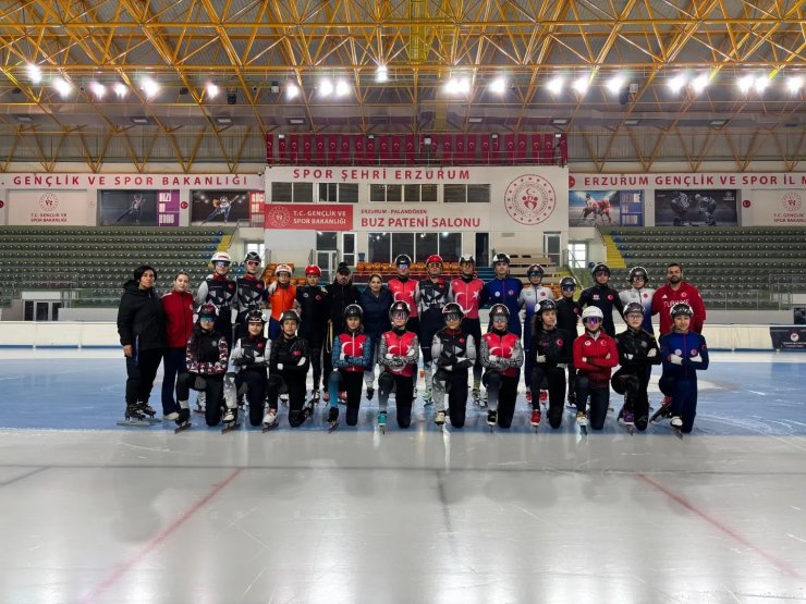 Short Track yeni sezon hazırlık kampları erzurum’da tamamlandı