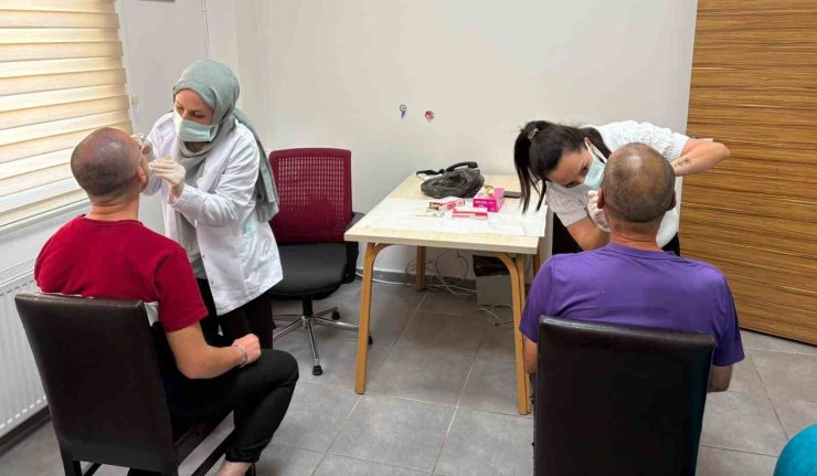 Düzce’de Engelsiz Yaşam Merkezinde ağız ve diş sağlığı taraması