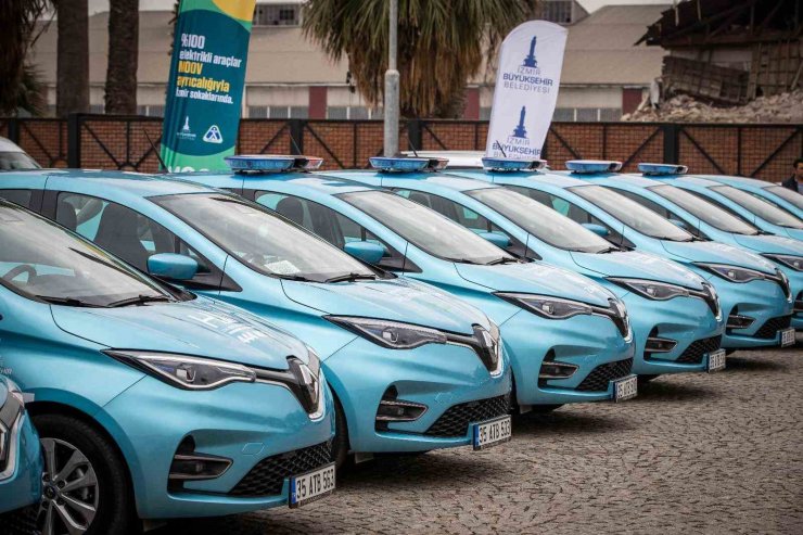 İzmir’in elektrikli araç filosuyla 25 milyon lira tasarruf