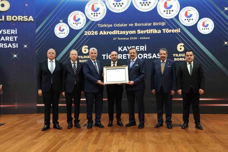 Kayseri Ticaret Borsası’ndan büyük başarı