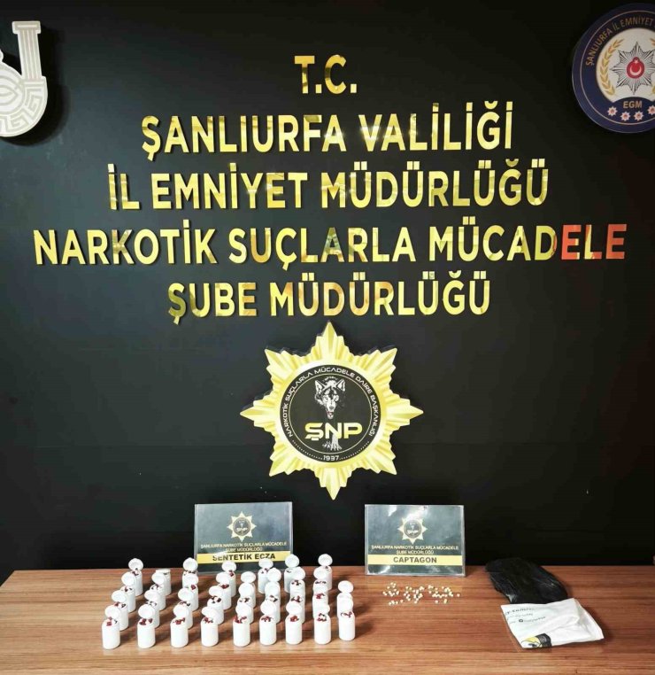 Şanlıurfa’da uyuşturucu operasyonu: 3 tutuklama