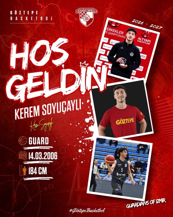Göztepe Basketbol, Kerem Soyuçaylı’yı kadrosuna kattı