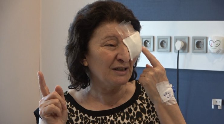 Torunlarını görebilmek için kornea nakli oldu