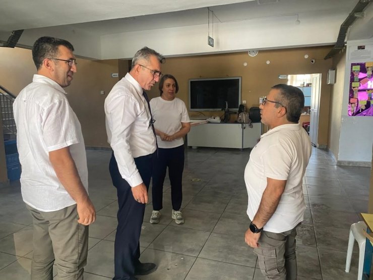 Söke’de yeni eğitim yılı hazırlıkları yerinde incelendi