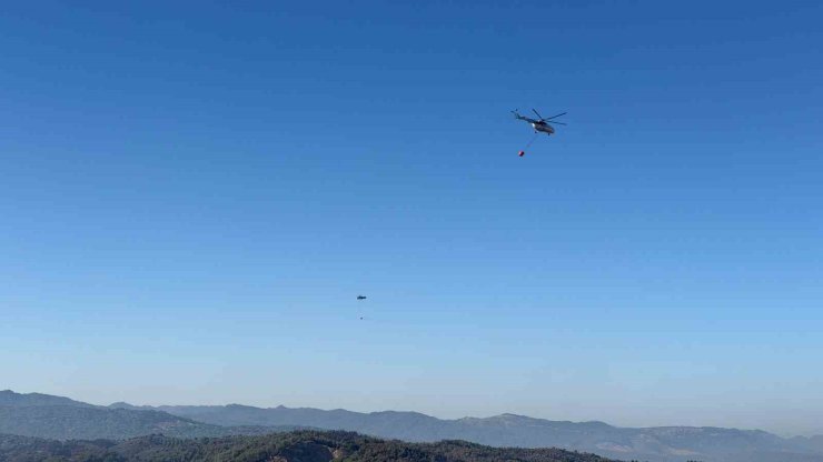 Gömeç, Ayvalık ve Bergama’da binlerce hektar ağacı kül eden yangın kontrol altına alındı